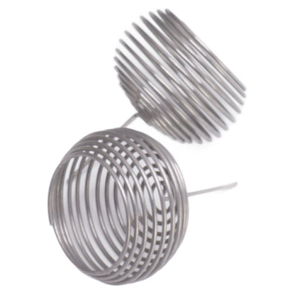 100pcs Bonsai Fertilizer Basket Stainless Steel Spherical Nutrition Box Tools for Succulent Orchid