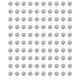 100pcs Fertilizer Mesh Basket Stainless Steel Garden Nutrition Cups Small Size Bonsai Fertilization Basket for Garden Yard Home