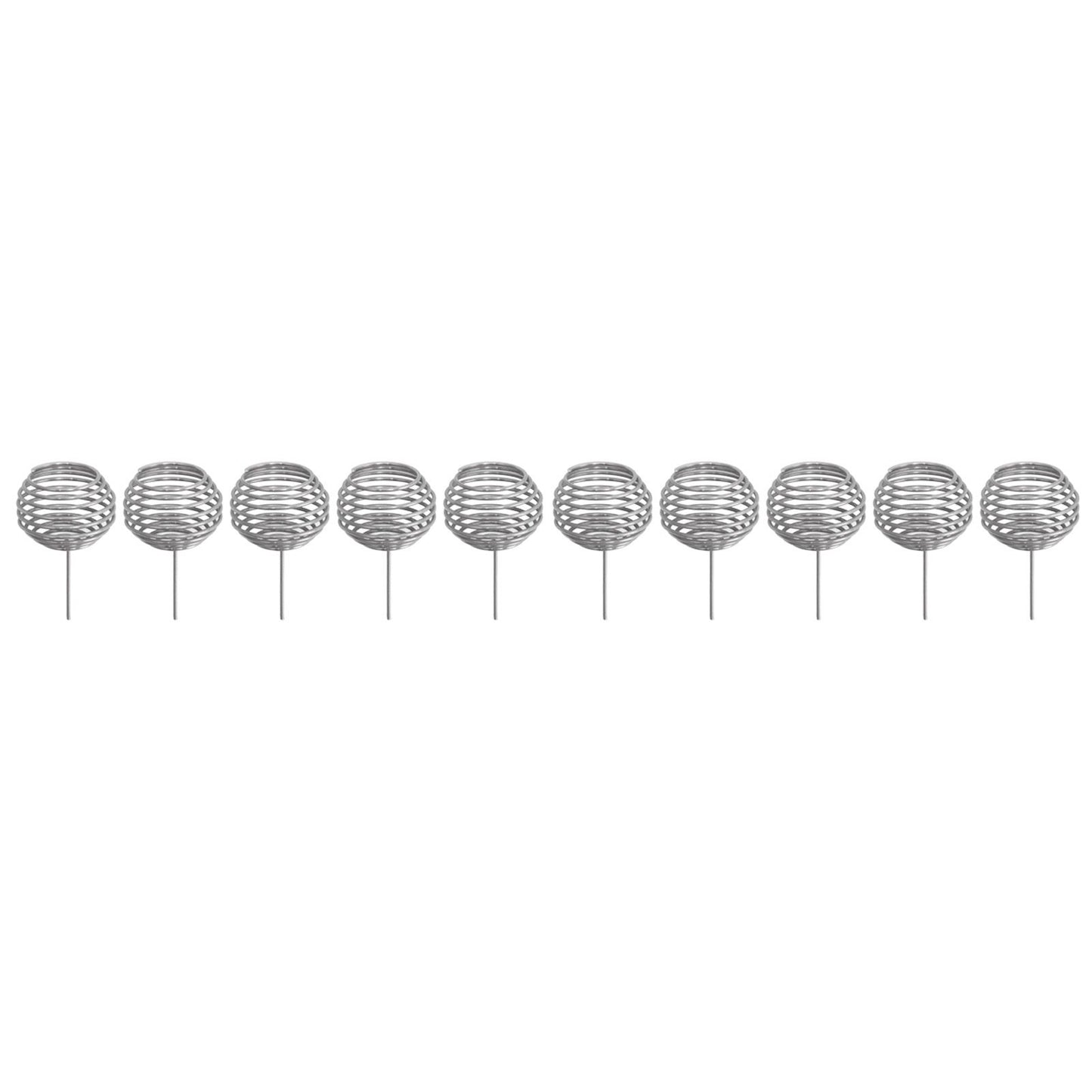 100pcs Fertilizer Mesh Basket Stainless Steel Garden Nutrition Cups Small Size Bonsai Fertilization Basket for Garden Yard Home