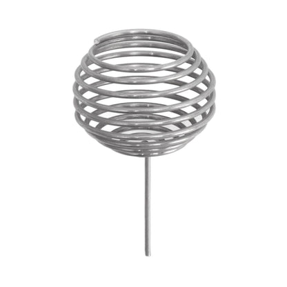 100pcs Fertilizer Mesh Basket Stainless Steel Garden Nutrition Cups Small Size Bonsai Fertilization Basket for Garden Yard Home