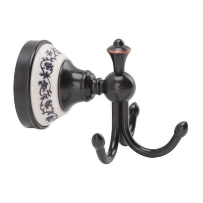Wall Mounted Coat Hook 3 Prong Retro Look Corrosion Resistance Hanging Towel Hook for Bathroom Bedroom