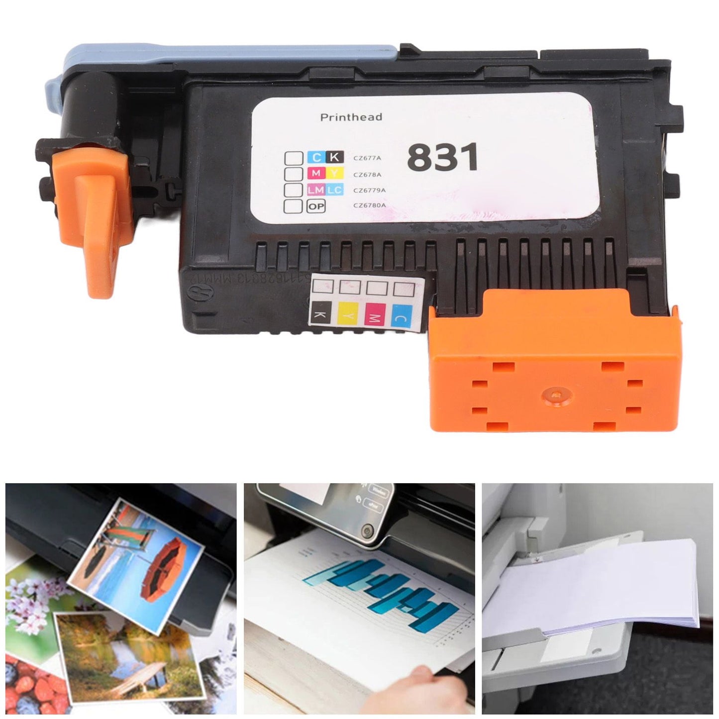 Printer Print Head ABS Plastic Replaceable Stable Performance Printhead for HP Latex 310 330 360 370
