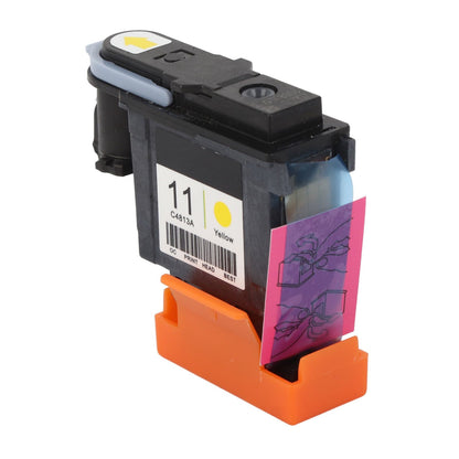 Printer Printhead Yellow Color Durable ABS Colorfast Rustproof Printhead for HP Designjet 100 110 111 500 510 800 813