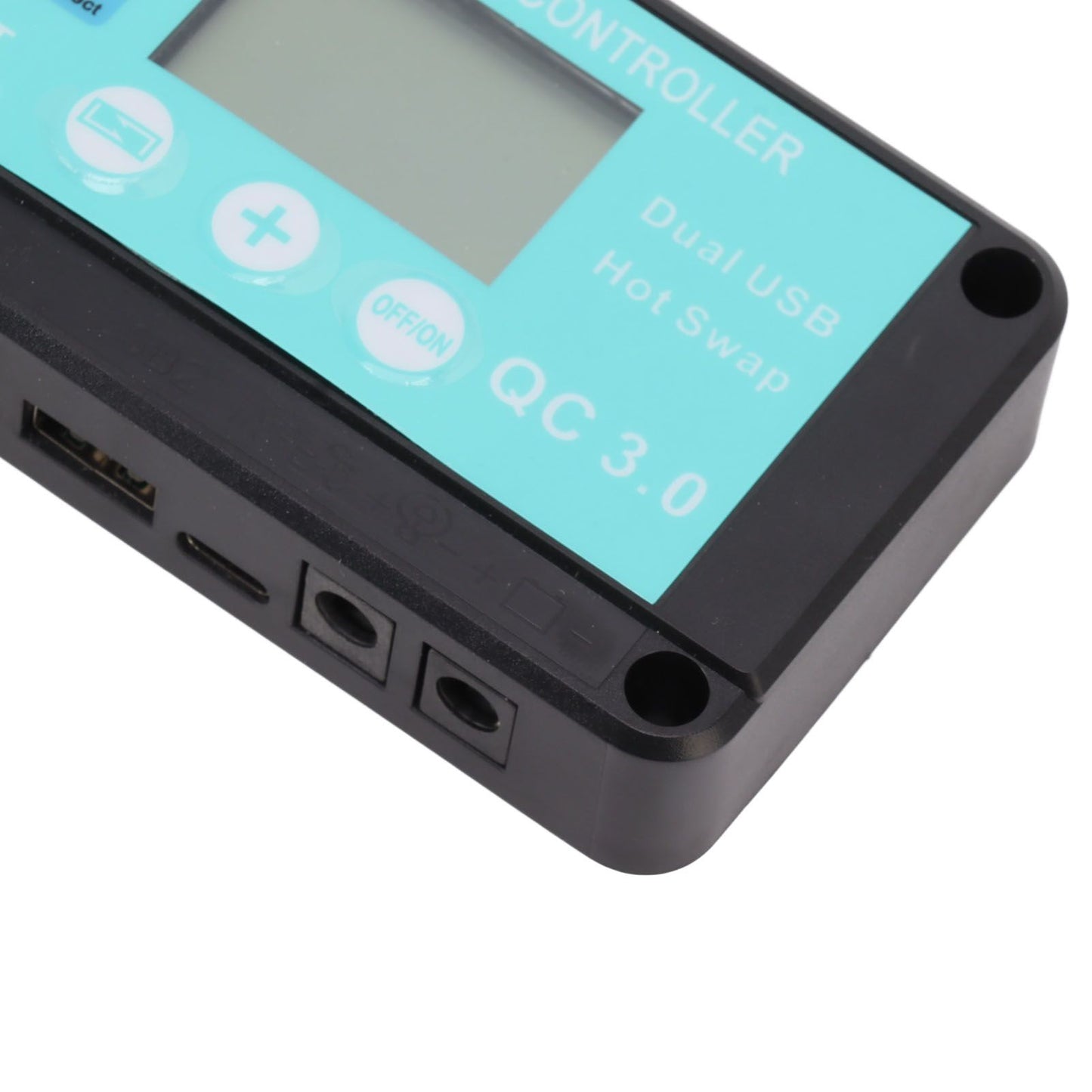 Solar Charge Controller Dual USB Output Fast Charging Solar Panel Regulator 12V/24V for Household Industry 30A