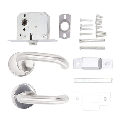 Handle Locks Stainless Steel Safety Passageway Door Handle Lock for Fire Emergency Exit Corridor Home Warehouse