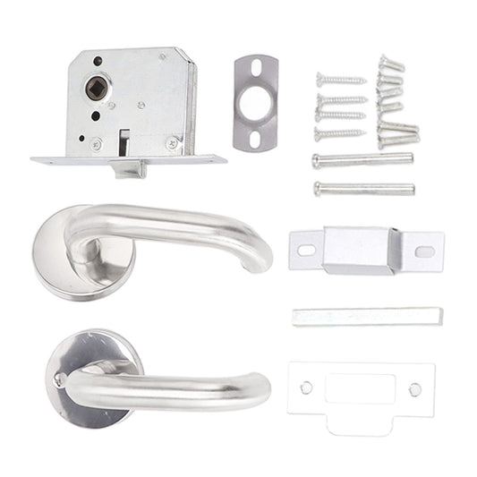 Handle Locks Stainless Steel Safety Passageway Door Handle Lock for Fire Emergency Exit Corridor Home Warehouse