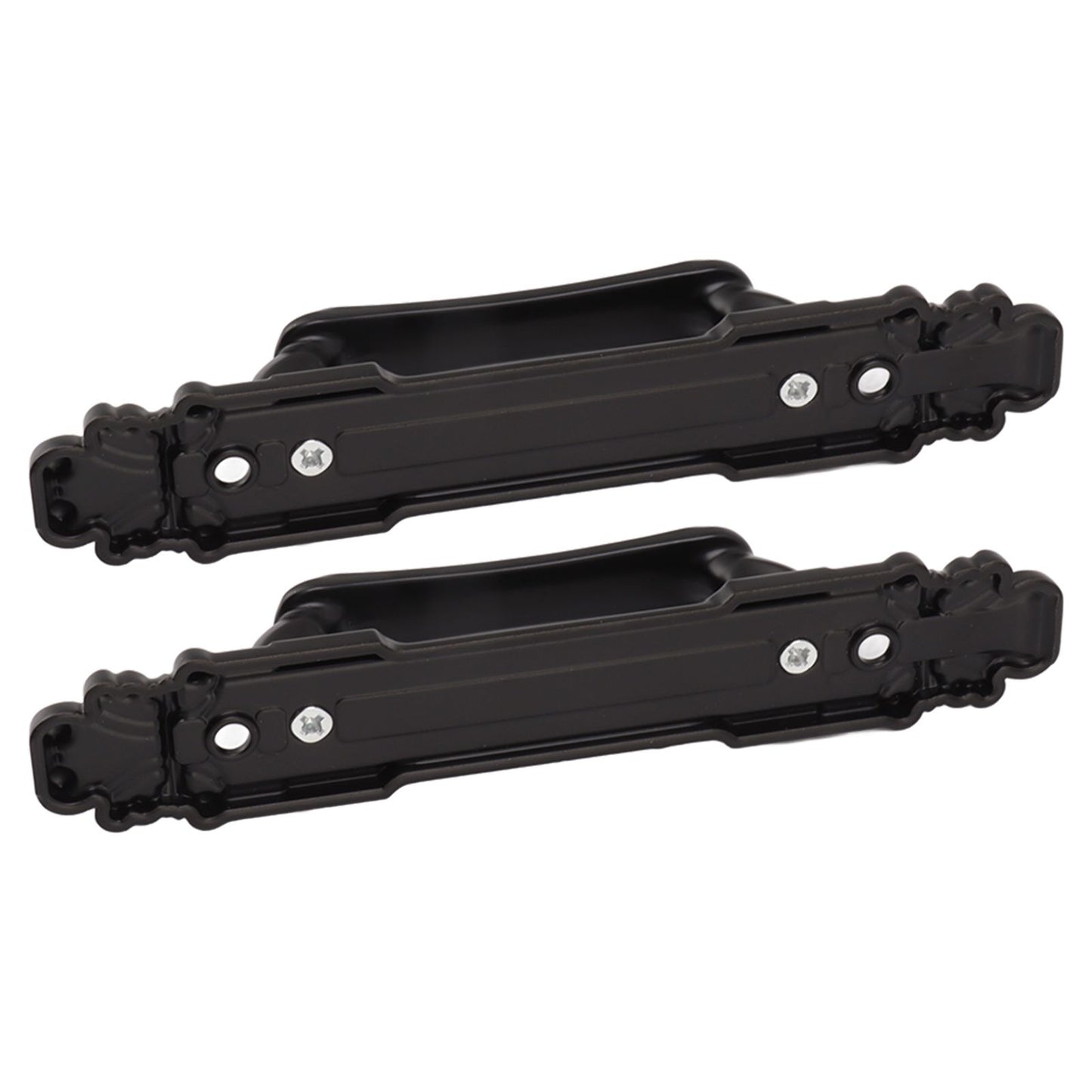 2Pcs Black Heavy Duty Door Handle Simple Installation Fashionable Door Handle 165mm 6.5in Length