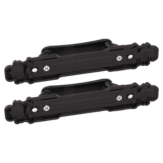 2Pcs Black Heavy Duty Door Handle Simple Installation Fashionable Door Handle 165mm 6.5in Length