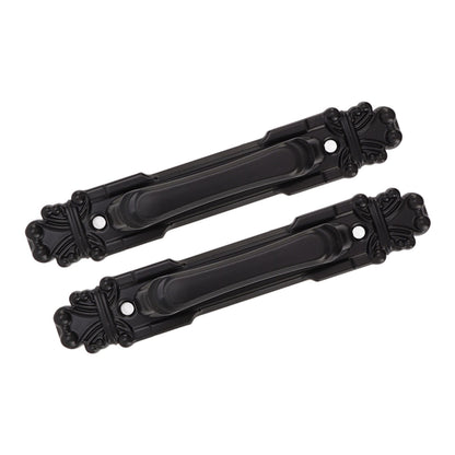 2Pcs Black Heavy Duty Door Handle Simple Installation Fashionable Door Handle 165mm 6.5in Length