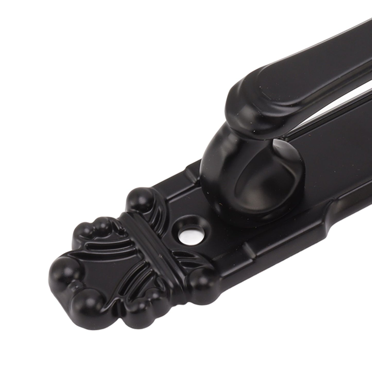 2Pcs Black Heavy Duty Door Handle Simple Installation Fashionable Door Handle 165mm 6.5in Length