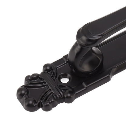 2Pcs Black Heavy Duty Door Handle Simple Installation Fashionable Door Handle 165mm 6.5in Length