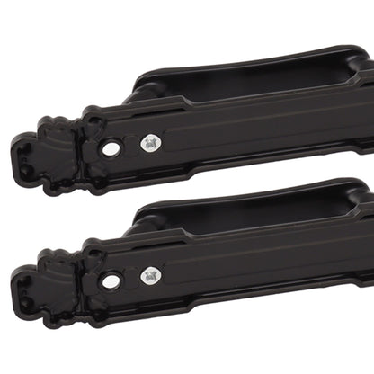 2Pcs Black Heavy Duty Door Handle Simple Installation Fashionable Door Handle 165mm 6.5in Length
