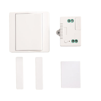 Self Powered Wireless Doorbell Long Distance Battery Free Cordless Door Bell with Receiver for Home Welcome