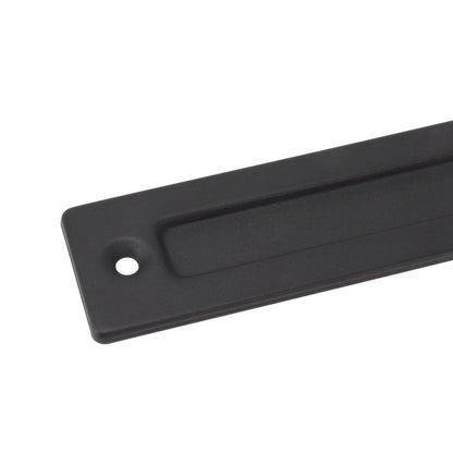 Sliding Barn Door Handle Black Carbon Steel Barn Door Handle for Cabinets Wardrobes