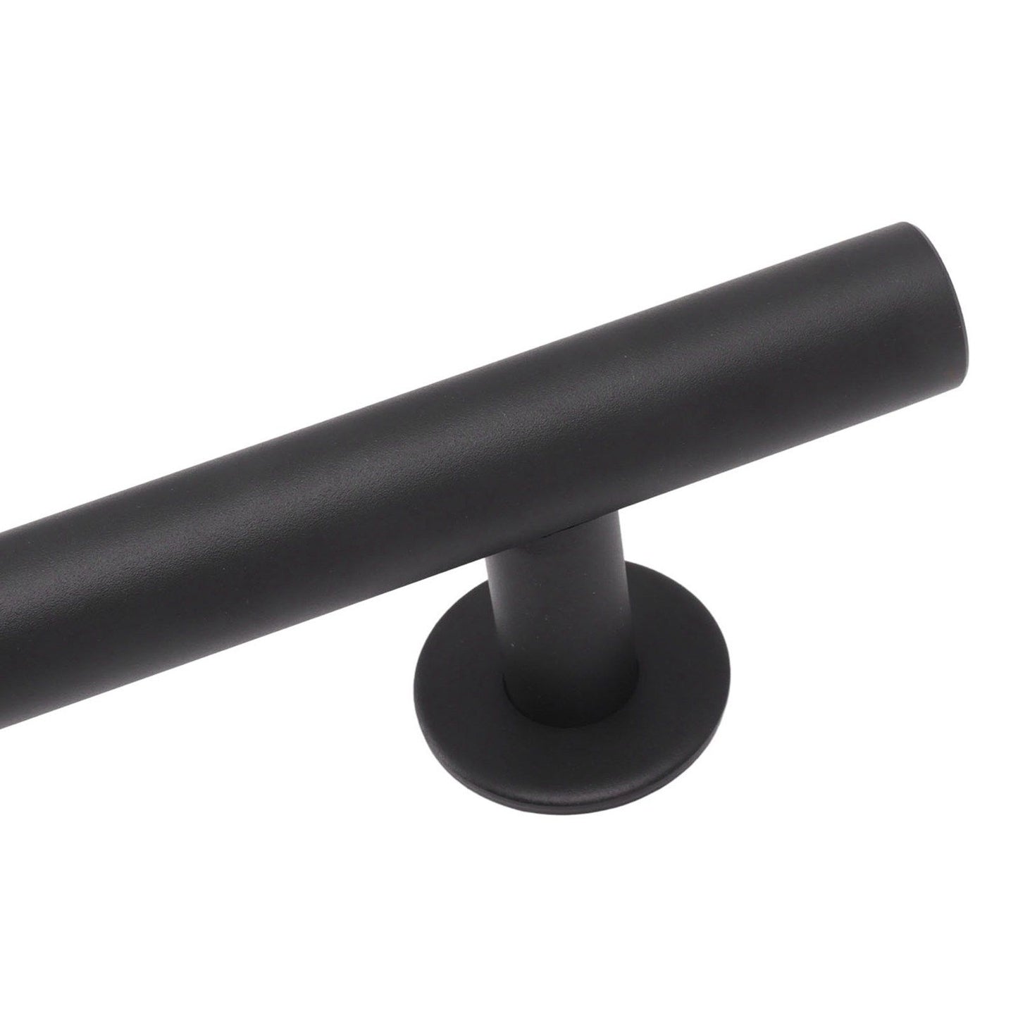 Sliding Barn Door Handle Black Carbon Steel Barn Door Handle for Cabinets Wardrobes