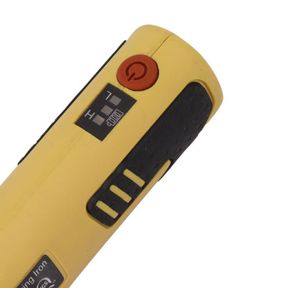 Portable Cordless Soldering Iron Kit Cordless Soldering Iron with Rechargeable Lithium Ion Battery Yellow