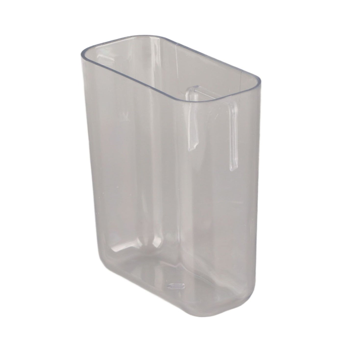 Adhesive Storage Bin Transparent Plastic Wall Mounted Floating Storage Holder Desk Organizer for Bedroom Bathroom S