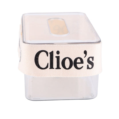 DIY Tissue Box Holder Opening Enlarged Transparent DIY Napkin Box with Webbing for Office Restaurant