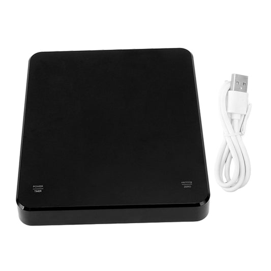 Digital Coffee Scale Beautiful Automatic Zeroing High Accuracy Electronic Coffee Scale with Timer for Home Kitchen