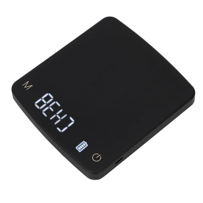 Tiny Coffee Scale Digital Drip Coffee Scale Rechargeable Automatic Timing Kitchen Food Scale 2kg/0.1g
