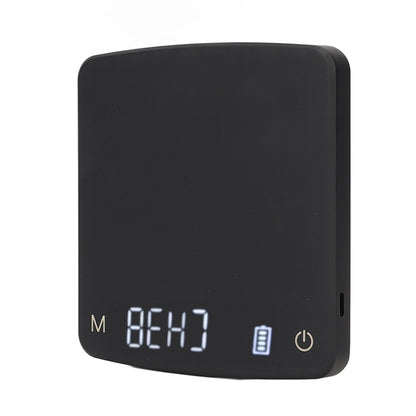 Tiny Coffee Scale Digital Drip Coffee Scale Rechargeable Automatic Timing Kitchen Food Scale 2kg/0.1g