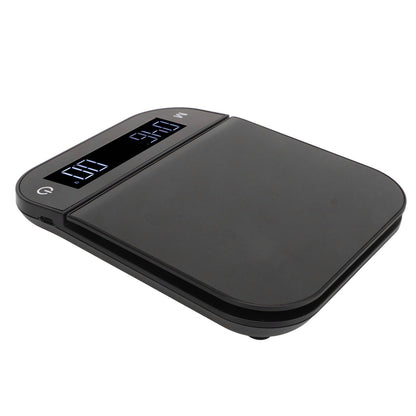 Digital Coffee Scale Waterproof 0.1g High Accuracy Manual Automatic Mini Portable Baking Scale with Timer 3kg