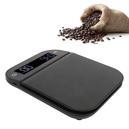 Digital Coffee Scale Waterproof 0.1g High Accuracy Manual Automatic Mini Portable Baking Scale with Timer 3kg