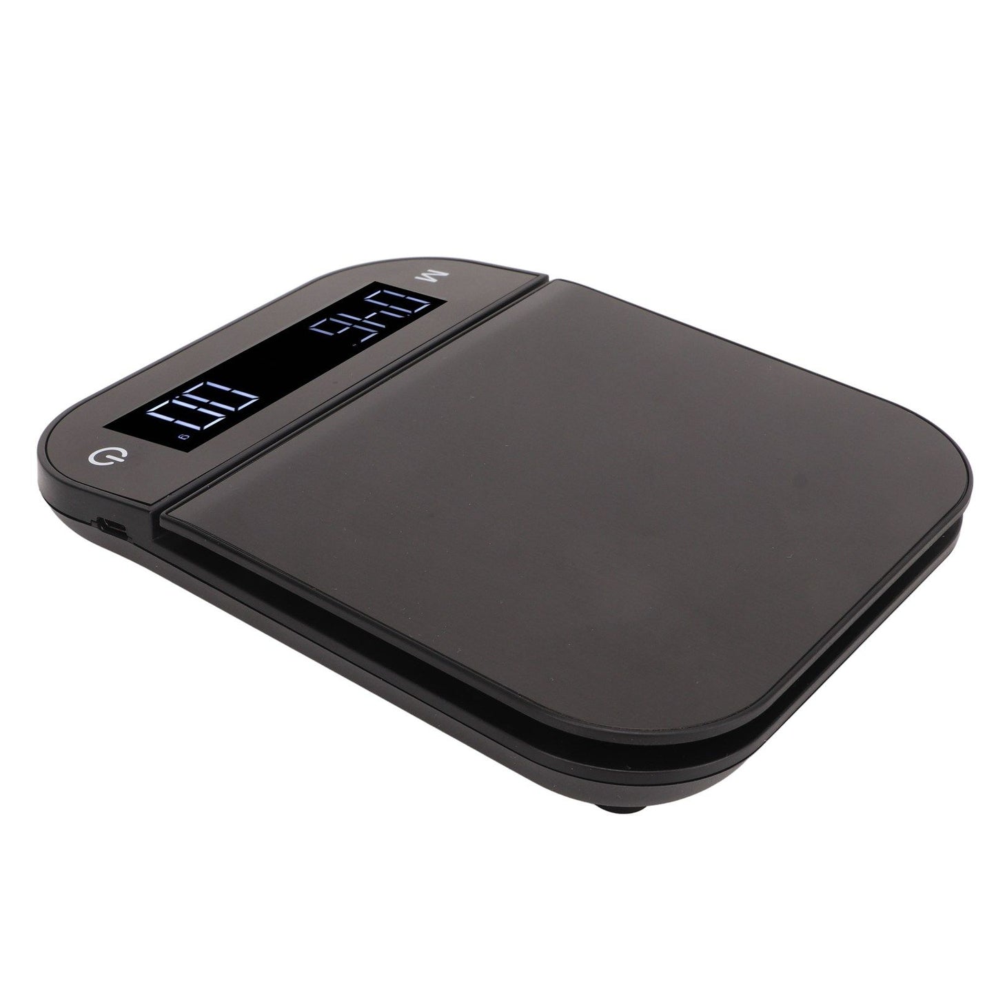 Electric Kitchen Food Scale English Version Peeling PC Function Waterproof Timing Flat Coffee Weighing Scale 3kg/0.1g