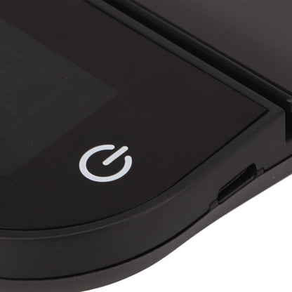 Electric Kitchen Food Scale English Version Peeling PC Function Waterproof Timing Flat Coffee Weighing Scale 3kg/0.1g