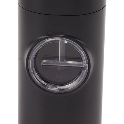 Electric Pepper Grinder Adjustable Coarseness USB Rechargeable Automatic Salt Mill with LED Light for Herb Spice Black