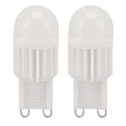2Pcs G9 LED Light Bulbs Dimmable 180LM 14 Beads Double Pin G9 Base Bulbs for Table Lamp Wall Lamp Chandelier 220V 2W