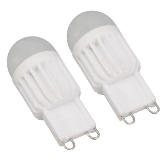 2Pcs G9 LED Light Bulbs Dimmable 180LM 14 Beads Double Pin G9 Base Bulbs for Table Lamp Wall Lamp Chandelier 220V 2W