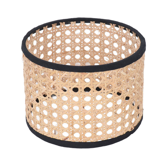 Rattan Lamp Shade Universal Rattan Woven Lampshade Lamp Cover for E27 E14 Chandelier Lamp Pendant Light Ceiling Lamp