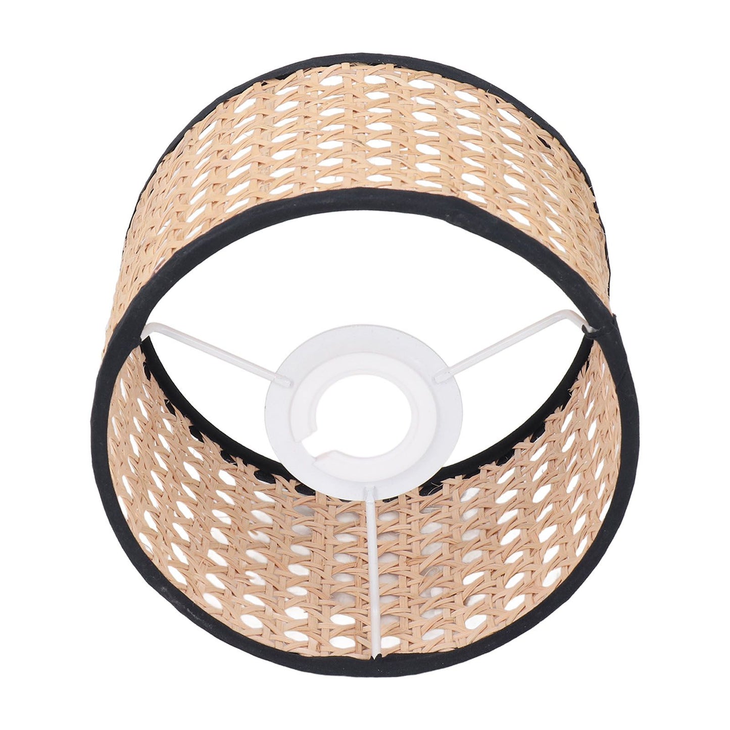 Rattan Lamp Shade Universal Rattan Woven Lampshade Lamp Cover for E27 E14 Chandelier Lamp Pendant Light Ceiling Lamp