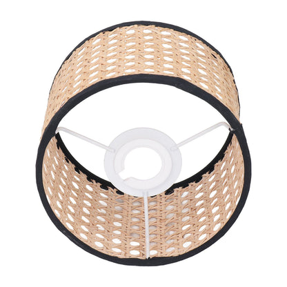 Rattan Lamp Shade Universal Rattan Woven Lampshade Lamp Cover for E27 E14 Chandelier Lamp Pendant Light Ceiling Lamp