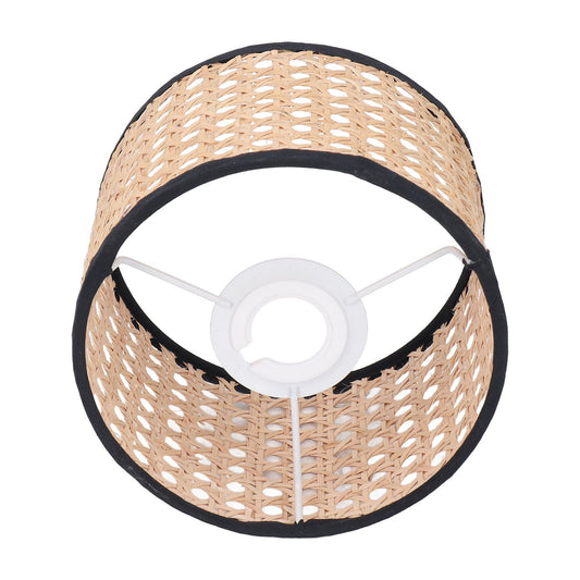 Rattan Lamp Shade Universal Rattan Woven Lampshade Lamp Cover for E27 E14 Chandelier Lamp Pendant Light Ceiling Lamp
