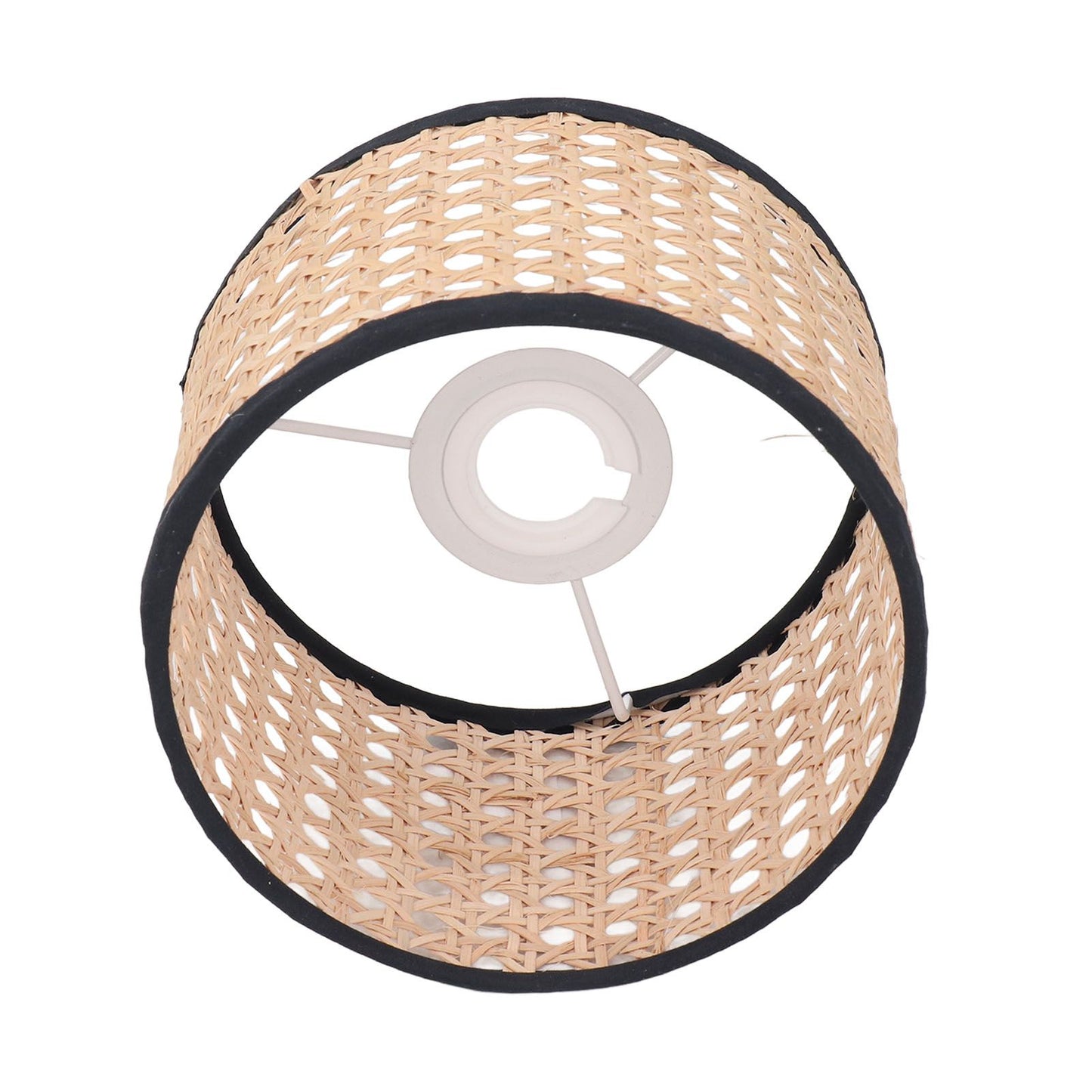 Rattan Lamp Shade Universal Rattan Woven Lampshade Lamp Cover for E27 E14 Chandelier Lamp Pendant Light Ceiling Lamp