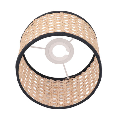 Rattan Lamp Shade Universal Rattan Woven Lampshade Lamp Cover for E27 E14 Chandelier Lamp Pendant Light Ceiling Lamp