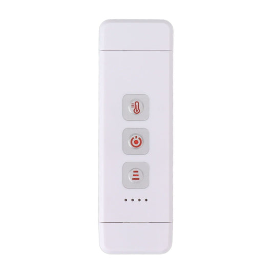 Clip On Book Light Multipurpose Ultrathin Mini 3 Levels Brightness USB Rechargeable Book Reading Light White