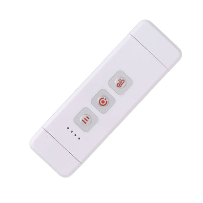 Clip On Book Light Multipurpose Ultrathin Mini 3 Levels Brightness USB Rechargeable Book Reading Light White