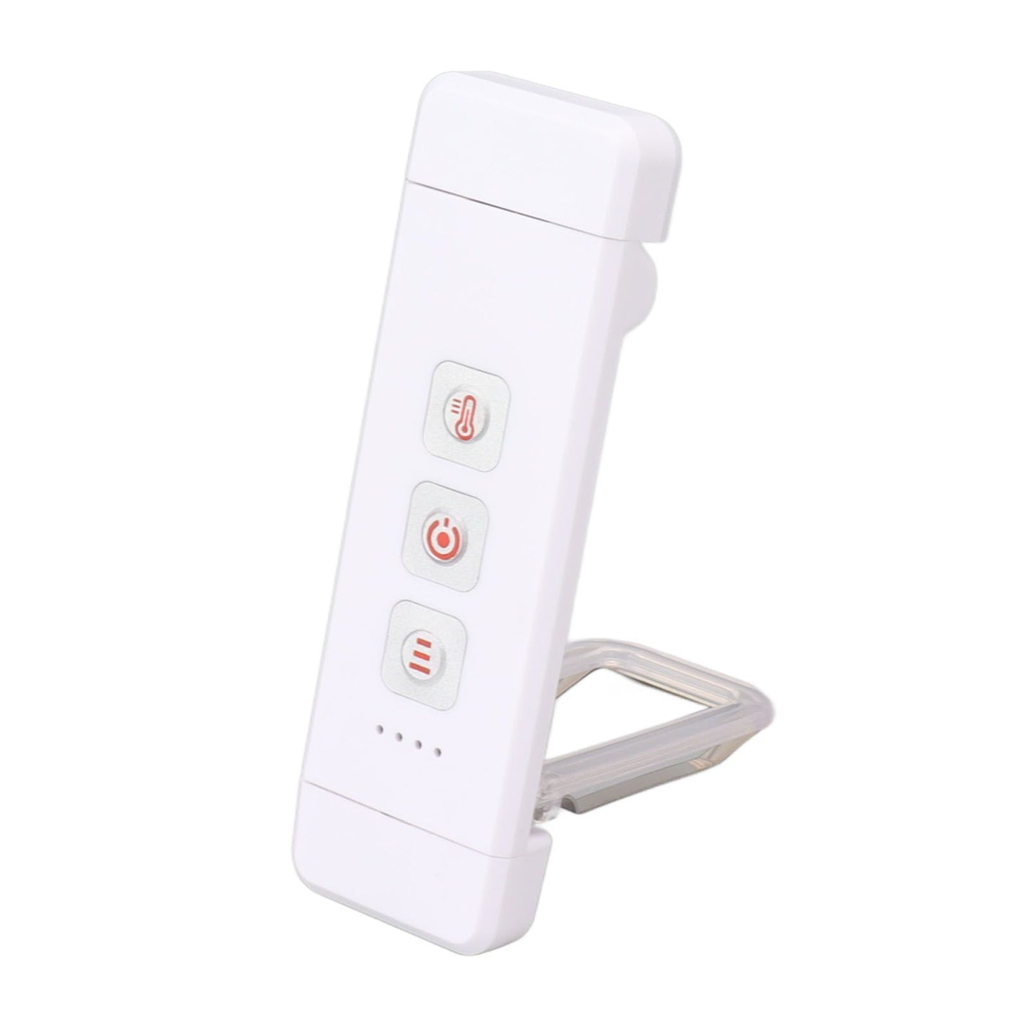 Clip On Book Light Multipurpose Ultrathin Mini 3 Levels Brightness USB Rechargeable Book Reading Light White