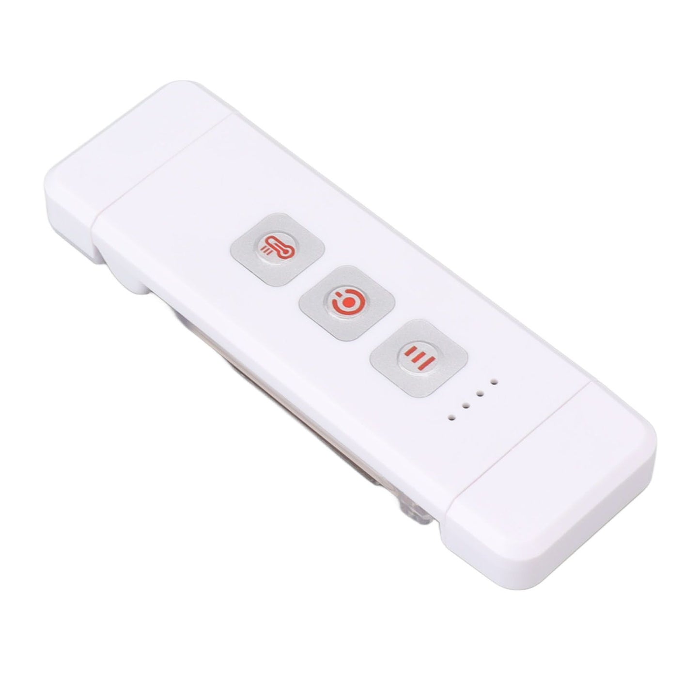 Clip On Book Light Multipurpose Ultrathin Mini 3 Levels Brightness USB Rechargeable Book Reading Light White