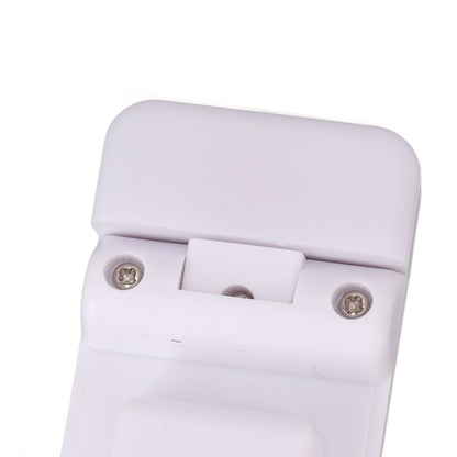 Clip On Book Light Multipurpose Ultrathin Mini 3 Levels Brightness USB Rechargeable Book Reading Light White