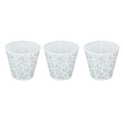 Cloth Lampshade Clip On Installation Modern Fabric Lamp Shades for E14 Bulb Chandelier Table Lamp 3pcs Silver