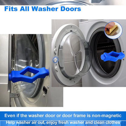 Front Load Washer Door Prop Mouth Shape Strong Magnet Washer Door Stop Prop for Home