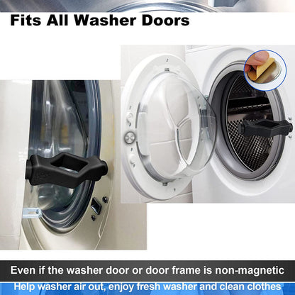 Front Load Washer Door Prop Mouth Shape Strong Magnet Washer Door Stop Prop for Home
