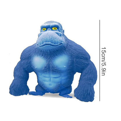 Realistic Soft Latex Gorilla Doll Toys Cute Gorilla Latex Toy Cartoon Toy for Birthday