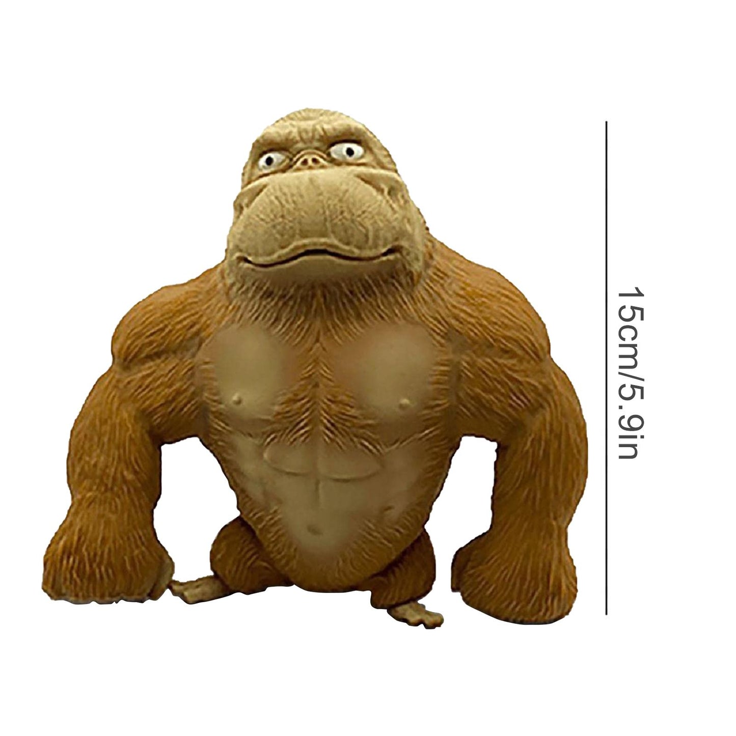 Realistic Soft Latex Gorilla Doll Toys Cute Gorilla Latex Toy Cartoon Toy for Birthday
