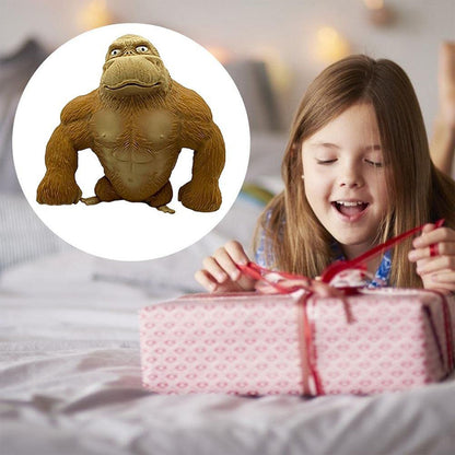 Realistic Soft Latex Gorilla Doll Toys Cute Gorilla Latex Toy Cartoon Toy for Birthday