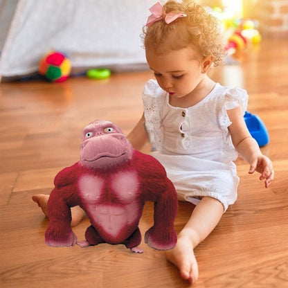 Realistic Soft Latex Gorilla Doll Toys Cute Gorilla Latex Toy Cartoon Toy for Birthday